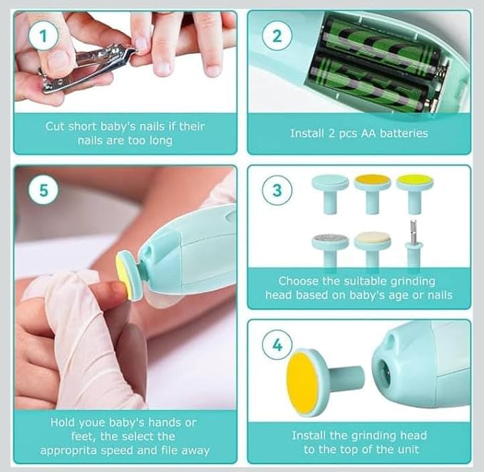 Safest Baby Nail Trimmer with Led Light