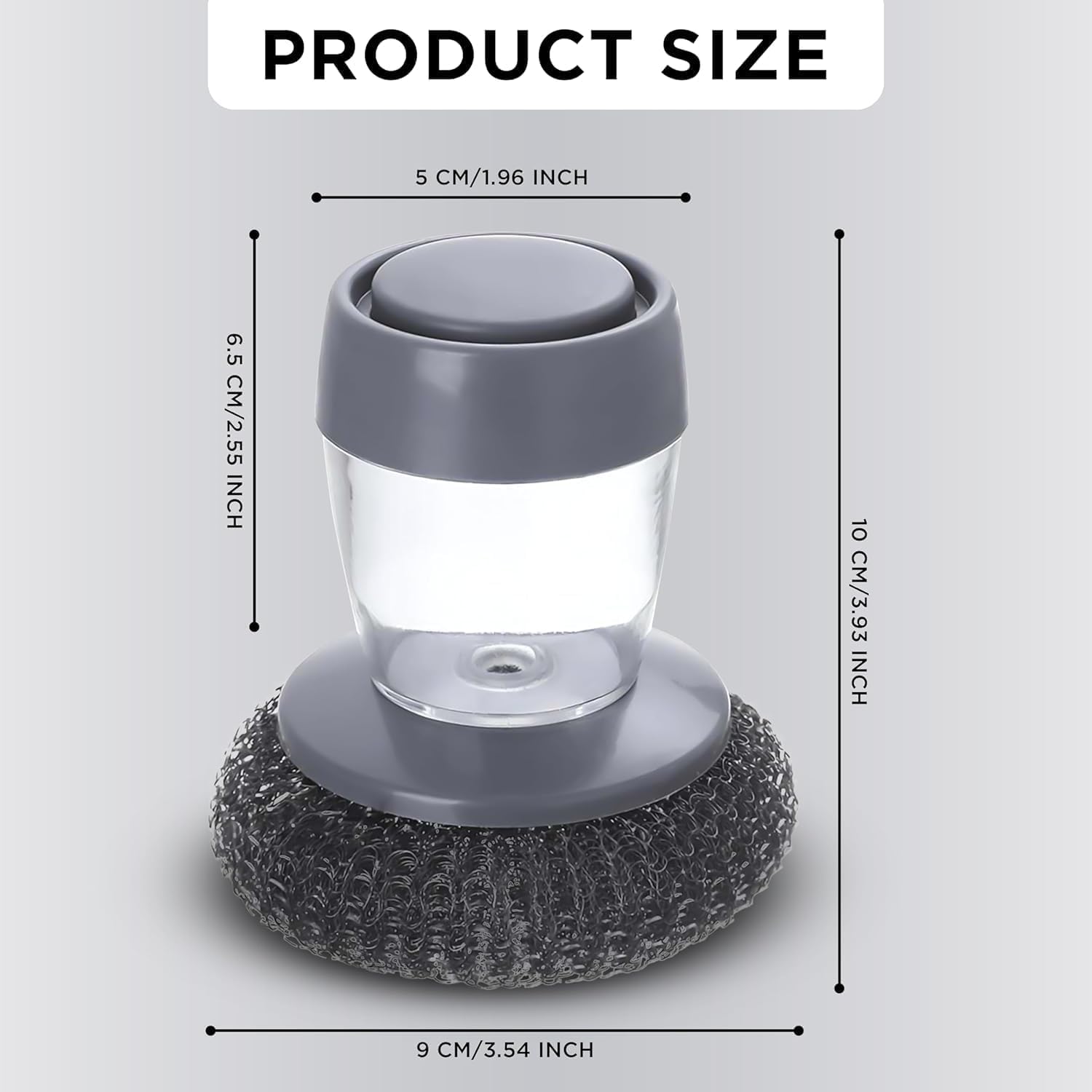 Soap Dispensing Scrub and Sponge