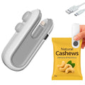 2 in 1 Mini Bag Sealer with Cutter and Magnet