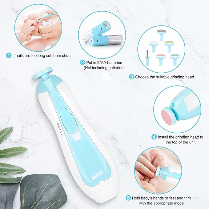 Safest Baby Nail Trimmer with Led Light